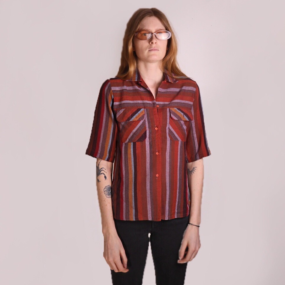 Vintage 1970s Shortsleeved blouse